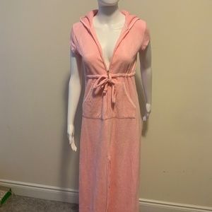 Juicy couture French Terry hooded maxi dress